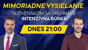 Odtrhnuté strechy a zlomené stromy: Slovensko zasiahla silná búrka, hrozia povodne