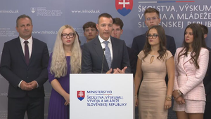 Tlačová beseda ministra Tomáša Druckera k výsledkom prieskumu Študentskej rady