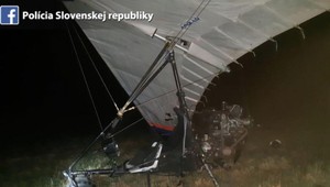 Ukrajinec a Afgánec preleteli slovenské hranice na rogale