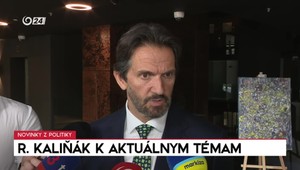 Minister obrany Robert Kaliňák o aktuálnych témach