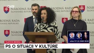 Tlačová beseda strany PS o situácii v kultúre