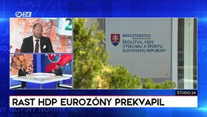 Štúdio 24: Rast HDP eurozóny prekvapil