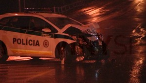 Naháňačka v Galante. Muž na luxusnom aute utekal pred políciou