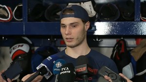 SLAFKOVSKÝ sa po návrate do Montrealu postavil pred mikrofóny