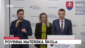 Tlačová beseda: Povinná materská škola od 3 rokov