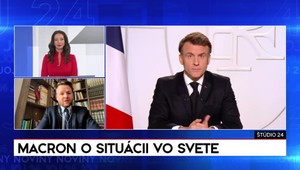 Štúdio 24: Macron o situácii vo svete
