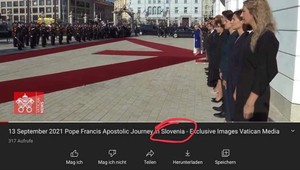 Faux pas vatikánskej televízie: Pápež je v Slovinsku