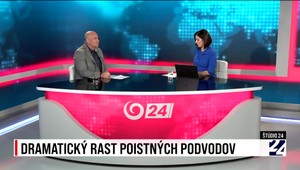 Štúdio 24 o dramatickom raste poistných podvodov