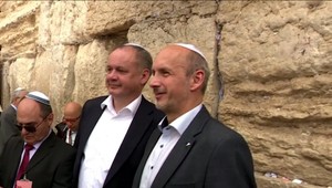 Prezident Kiska zakončil návštevu Izraela pri Múre nárekov