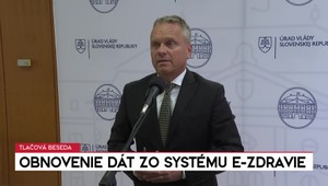 Tlačová beseda o obnovení dát zo systému e-Zdravie