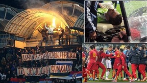 Pohľad z tribúny: Zasiahli Akinfejeva svetlicou a natočili sa na video!