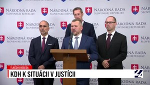 Tlačová beseda strany KDH o situácii v justícii