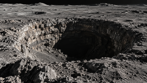 NASA skúma záhadnú dieru na Mesiaci. Môže viesť do jaskyne