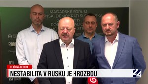 Tlačová beseda menších strán: Nestabilita v Rusku je hrozbou