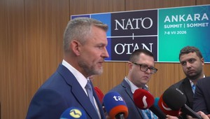 Tlačová beseda prezidenta Pellegriniho po samite NATO v Ankare
