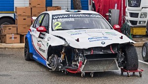 Homola smolne odštartoval novú sezónu. Takto rozbil svoje BMW