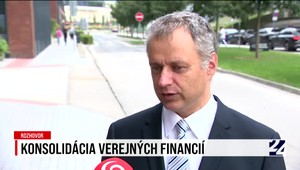 Rozhovor o konsolidácii verejných financií Slovenska