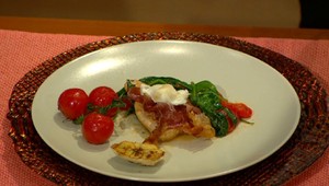 Morčacie prsia s prepeličím vajíčkom