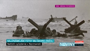 Nafotil vylodenie v Normandii. Fotky mu však chybou technika v laboratóriu takmer zničili.  Aké spojenie mal Robert Capa s dnešným Slovenskom?