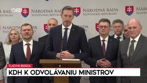 Tlačová beseda KDH k odvolávaniu ministrov