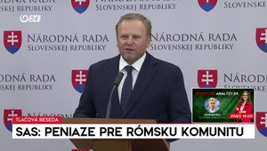 Tlačová beseda SaS k peniazom pre rómsku komunitu
