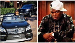 Rapper 50 Cent (39) kúpil dvojročnému synovi Mercedes!
