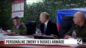 Štúdio 24 o personálnych zmenách v ruskej armáde