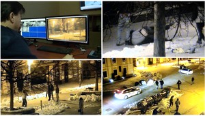 Bitka v priamom prenose na pešej zóne v Martine