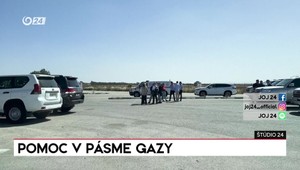Štúdio 24: Pomoc v pásme Gazy