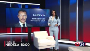 Politika 24 na JOJ 24: Pozvanie do štúdia prijal minister školstva Tomáš Drucker