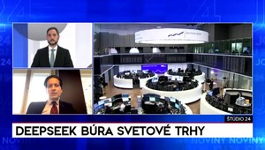 Štúdio 24: Deepseek búra svetové trhy