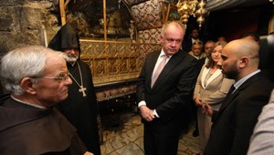 Andrej Kiska navštívil miesto narodenia Ježiša