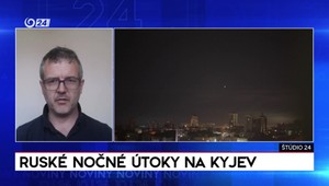 Štúdio 24: Ruské nočné útoky na Kyjev