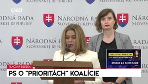 Tlačová beseda PS o prioritách koalície