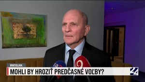 František Mikloško o možnosti predčasných volieb