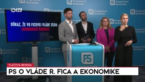 Tlačová beseda PS o vláde R. Fica a ekonomike
