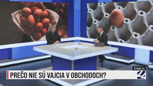 Štúdio 24: Prečo nie sú vajcia v obchodoch?