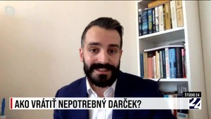 Štúdio 24 o tom, ako vrátiť nepotrebný darček
