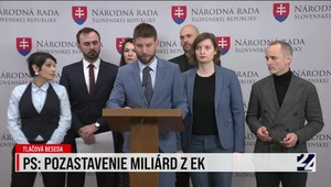 Tlačová beseda PS: Pozastavenie miliárd z EK
