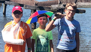 Napriek zákazom od lekára Parišková neodolala a pridala sa na TOTO k synom a mužovi!