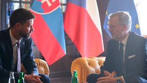 Český premiér po schôdzke s M. Šimečkom: Vzťahy medzi ČR a SR sú na výbornej úrovni