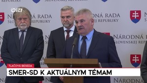 Tlačová beseda strany Smer-SD k aktuálnym politickým témam