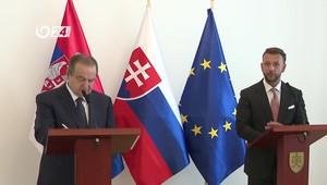 Tlačová beseda po rokovaní ministrov vnútra Slovenska a Srbska