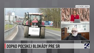 Štúdio 24 o dopade poľskej blokády