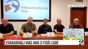 Tlačová beseda predstaviteľov Moravskoslezského kraja k povodniam