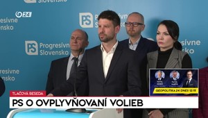 Tlačová beseda PS o ovplyvňovaní volieb