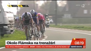 Okolo Flámska na trenažéri