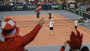 Mertiňák s Poláškom nezvládli kľúčovú štvorhru Davisovho pohára