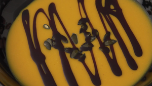 Polievka: Oranžové noty na buben