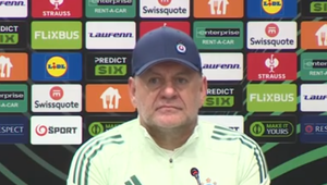 Tlačová beseda Vladimíra Weissa po víťazstve v poslednom zápase